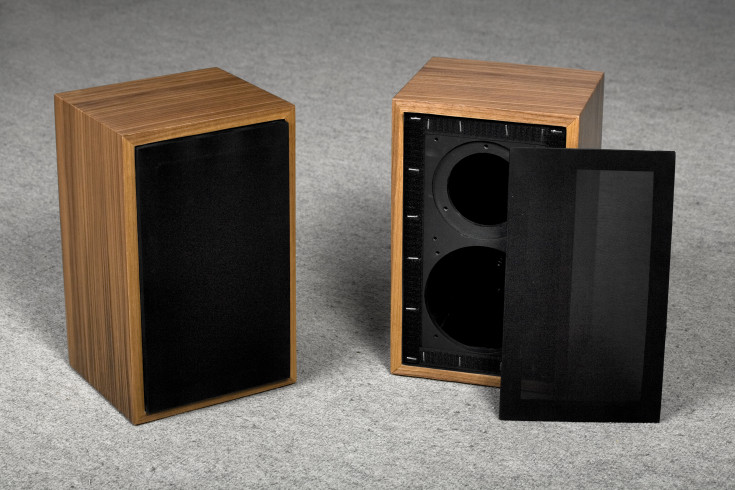 Speaker Box For Rogers Ls 3 5a Walnut From Category Speaker